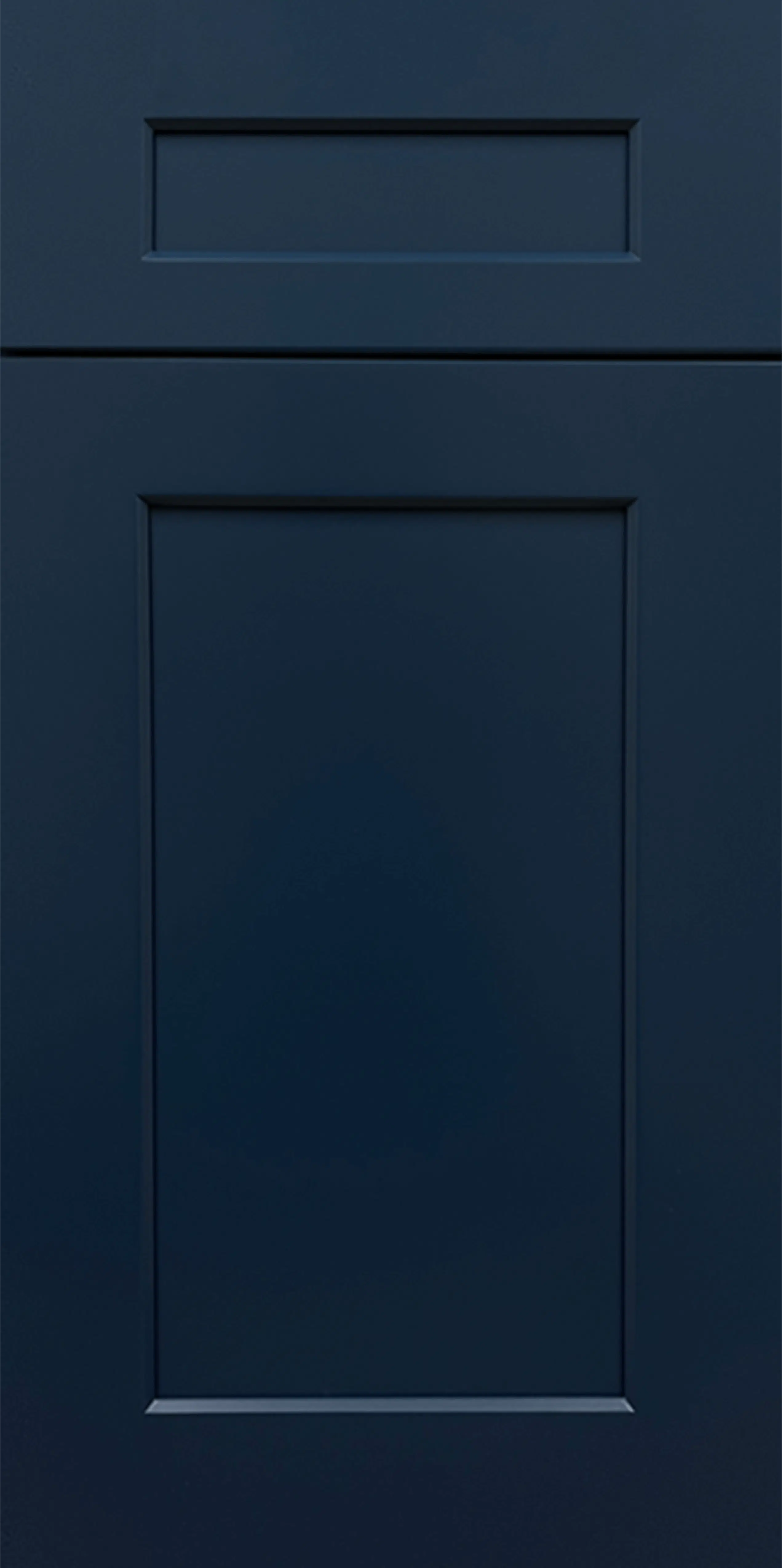 Shaker Navy Cabinet Door